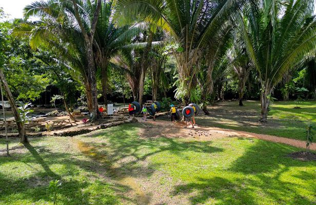 Climbing, Suspended Bridges, River Tubing & Lunch 