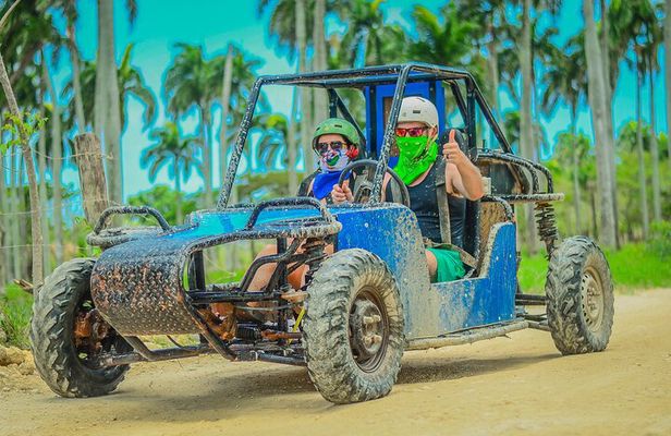 Half-day buggy tour to Water Cave and Macao Beach