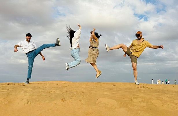 Evening Desert Safari With Free Camel Ride And Falcon Photos