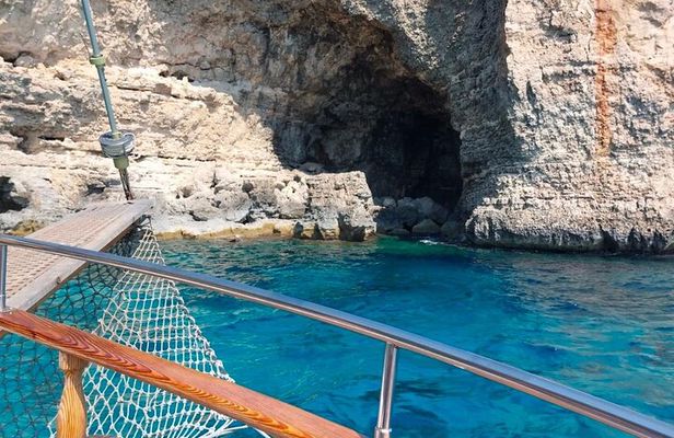 Blue Lagoon & Comino Cruise with Swimming Stops and Sea Caves