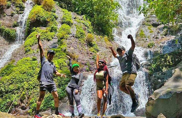 Seven Waterfalls Hike Adventure Juayua + Relax at Hot Springs