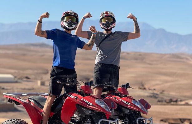 Quad biking in Agafay Marrakech