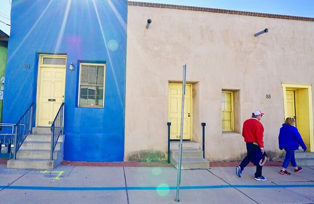 The Turquoise Trail Guided Downtown Tour, by the Presidio Museum