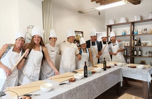 Traditional Tortellini Class in a Central Assisi Cooking School