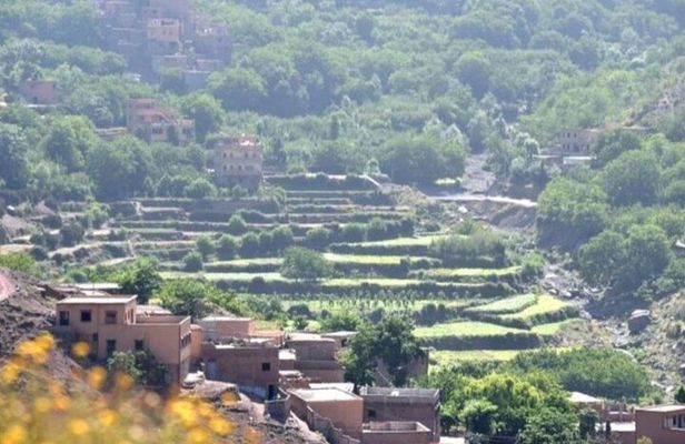 Atlas Tour: Imlil-Meals-Chameau Waterfall from Marrakech