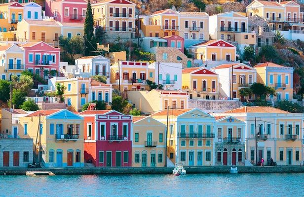 Lindos day trip to Symi Island - private boat cruise