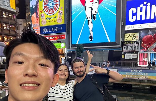 Osaka: Private Family Food Tour& Must‑See