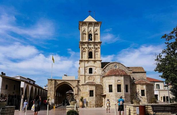 From Paphos to Divided Nicosia (North Cyprus walk in) and Larnaca