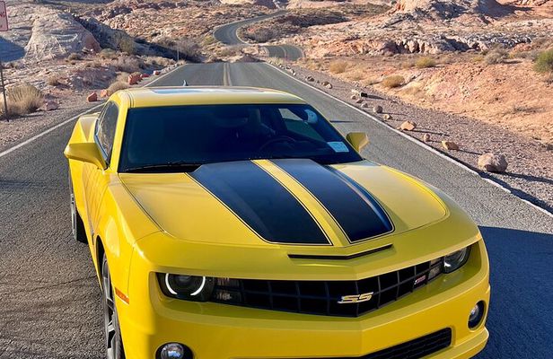 Valley of Fire Transformers Movie tour with Bumblebee