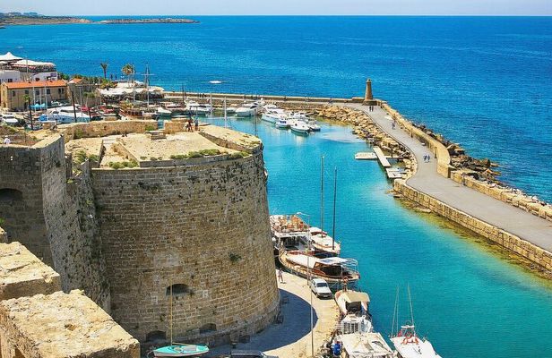 Tour to Kyrenia - St. Hilarion and Bellapais Abbey from Paphos
