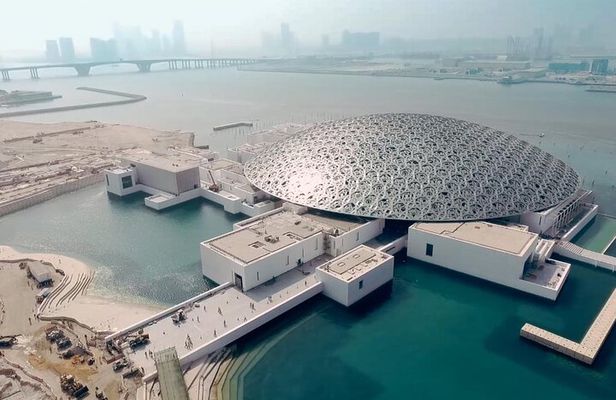 Louvre Abu Dhabi & Sheikh Zayed Grand Mosque Tour with Tickets