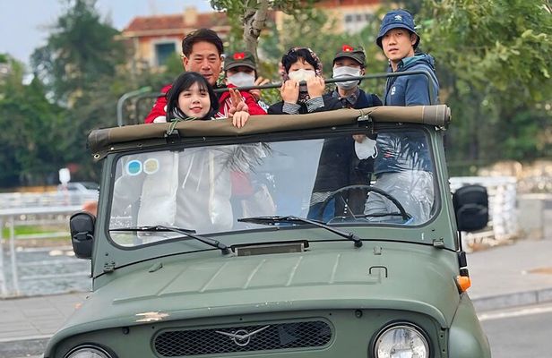 Hanoi Army Jeep Tour with Food and Culture Sightseeing