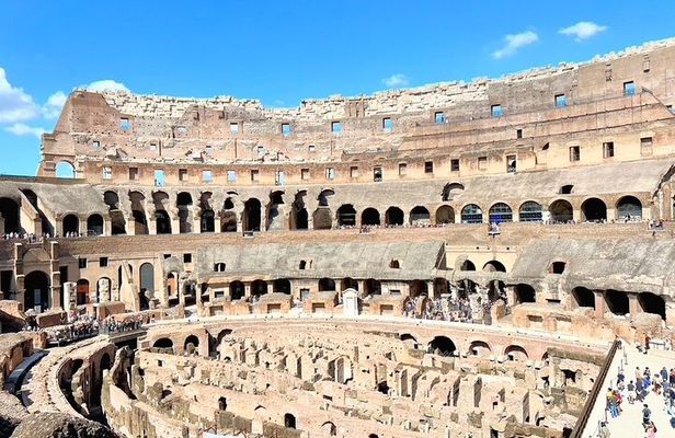 Colosseum, Roman Forum & Palatine with AudioGuide + Arena Option