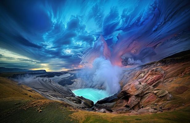 Aso Volcano Tour from Fukuoka UNESCO Geopark and Onsen Day Trip