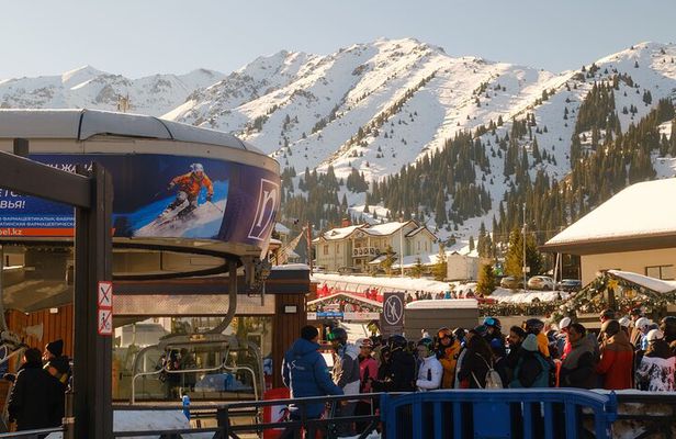 Experience Almaty, Medeu, shymbulak resort and Kok-tobe