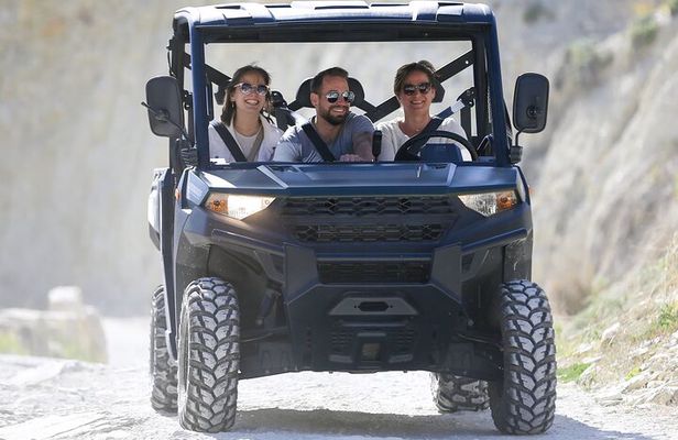 From Malta: Gozo 4x4 UTV Tour with Comino Mini Cruise