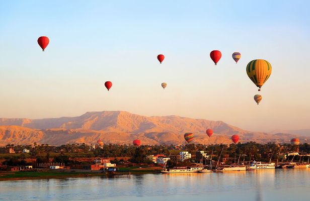 Hot Air Balloon Ride In Luxor