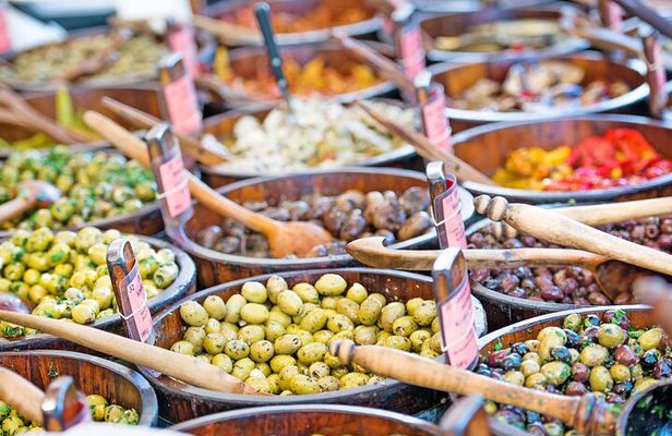 Small Group: Athens Fresh Food Market and Cooking Lesson