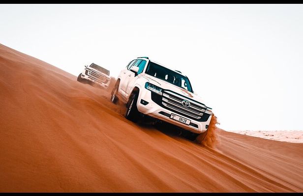 "Morning Desert Safari with Camel Farm visits & Arabic Treats"