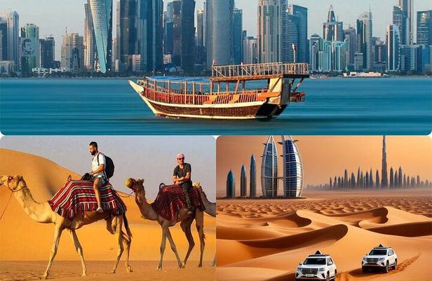 Doha Combo City Tour with Desert Safari Pickup/drop off Included