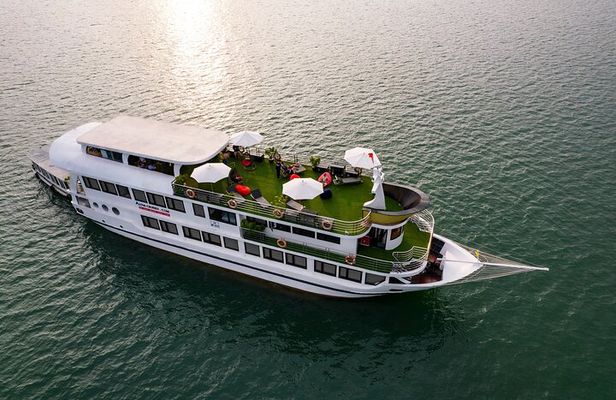 Halong Alova Cruise Luxury 1 day trip from Hanoi