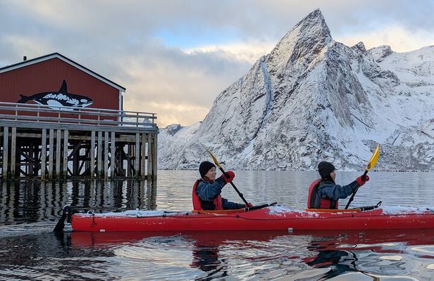 3 Hours Winter Kayak in Reine Fjord