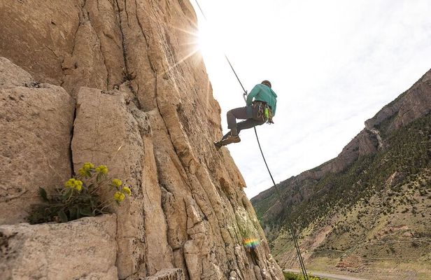 Rock Climbing Experience in Cody, Wyoming