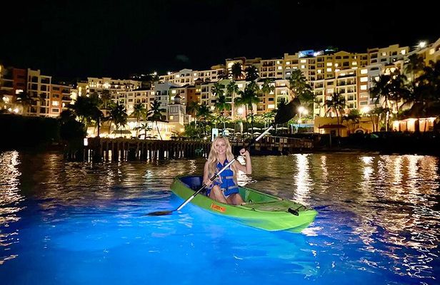 Glow Boats LED Night Kayak from Marriott Frenchman's Cove