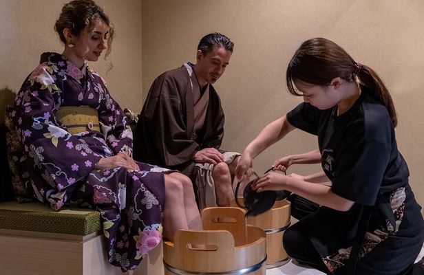 【Kyoto Arashiyama / Healing Massage 30 minutes course】 4 kinds of footbath cafe and foot massage to choose from 30 minutes course