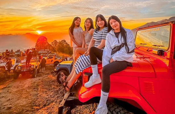 Mount Batur Sunrise Jeep With Ubud Rafting