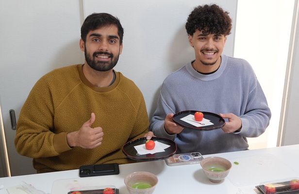 Japanese Sweets Making and Great Buddha in Kamakura