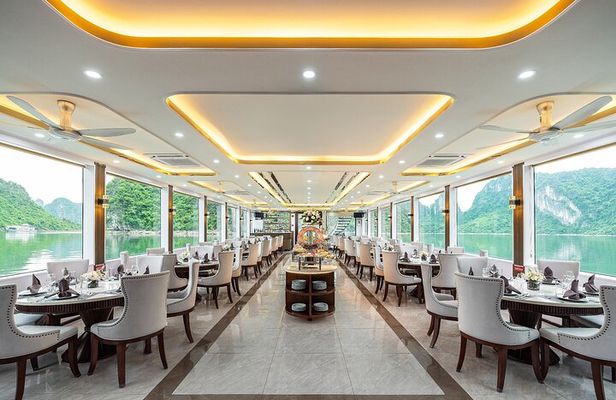 Halong Bay Hercules Premium Cruise with Buffet from Hanoi