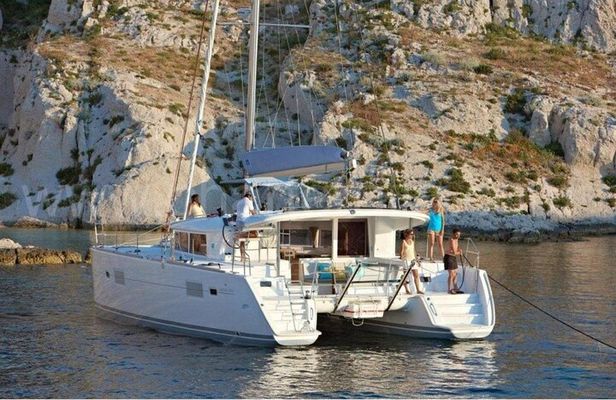 Luxury catamaran from Porto Rafael-Palau to the Maddalena Archipelago