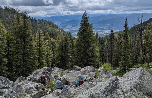 Alpine Lake Float and Guided Hike in the Bitterroot Mountains