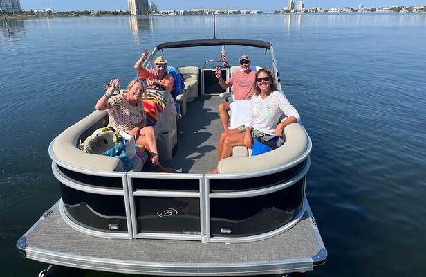 Luxury Pontoon Rental-Explore Pensacola Waters
