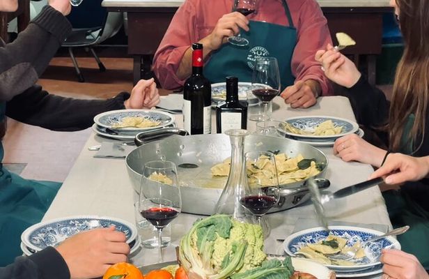 Cooking Class in a Historical Oil Mill near Trasimeno Lake