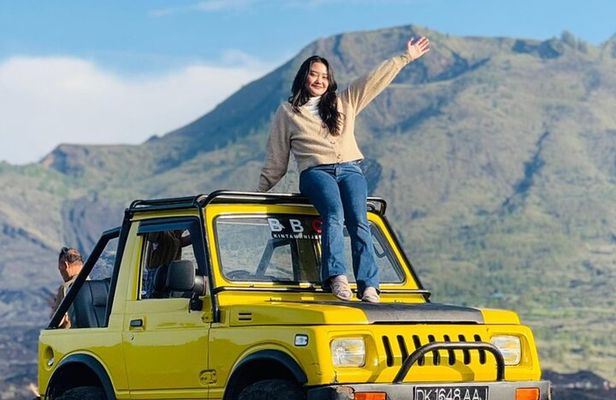 Mount Batur Jeep Sunrise and Black Lava Tour