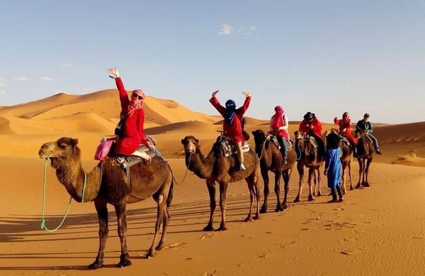 Sahara Magic: 3-Day Marrakesh to Merzouga Camel Trek & Sunset
