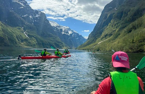 Vossevangen: Nærøyfjord Full-Day Guided Kayaking Trip