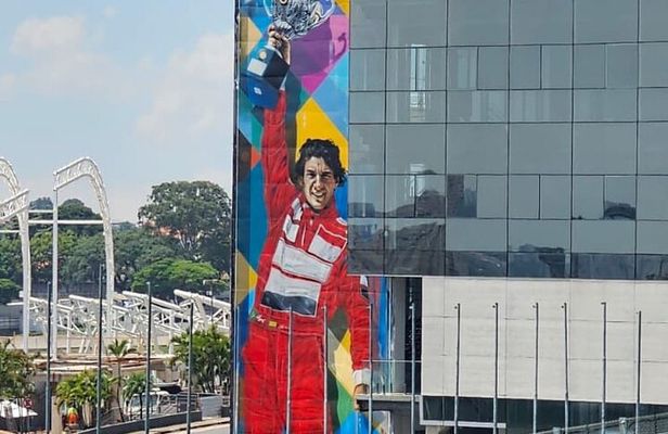 Private Ayrton Senna Urban Art Tour Experience in São Paulo