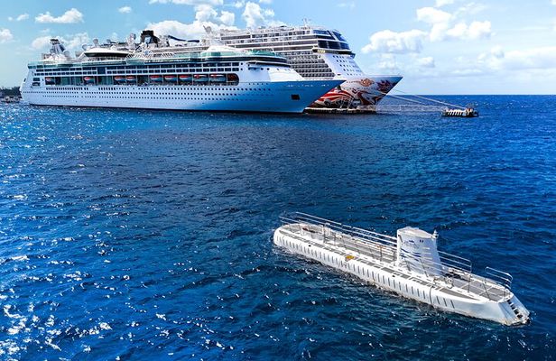 Submarine Atlantis Cozumel Adventure by day & sunset