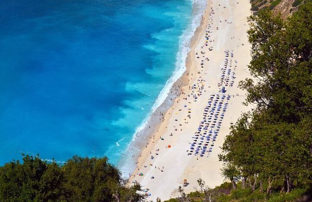 Assos, Fiscardo, and Myrtos Beach Swim Stop