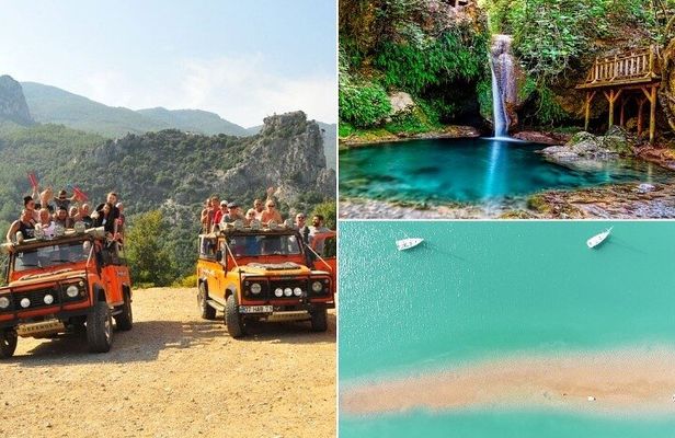 Marmaris Jeep Safari Tour W/ Lunch, Waterfall and Water Fights