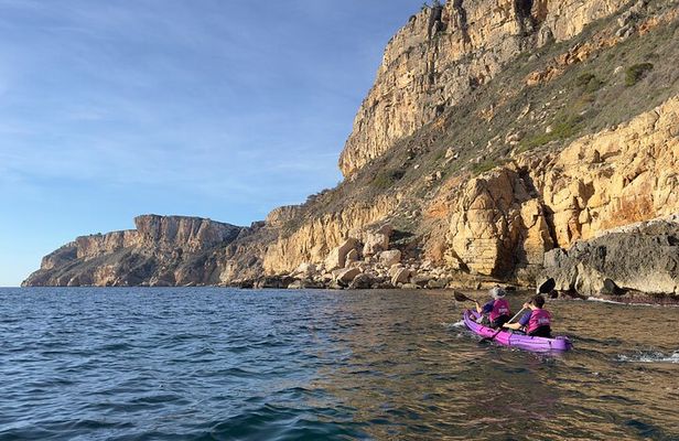 Kayaking tour in Moraira