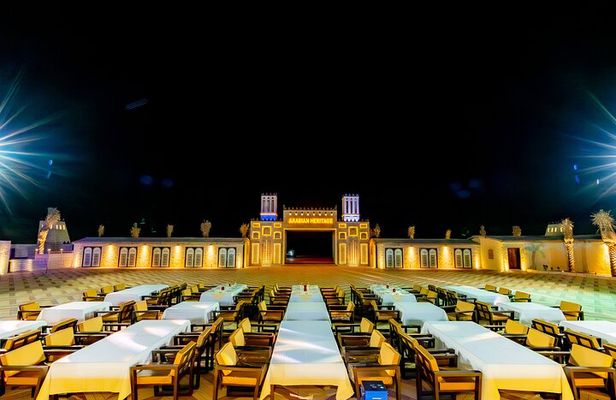 Dubai Evening Desert Safari With BBQ Dinner at Arabian Heritage