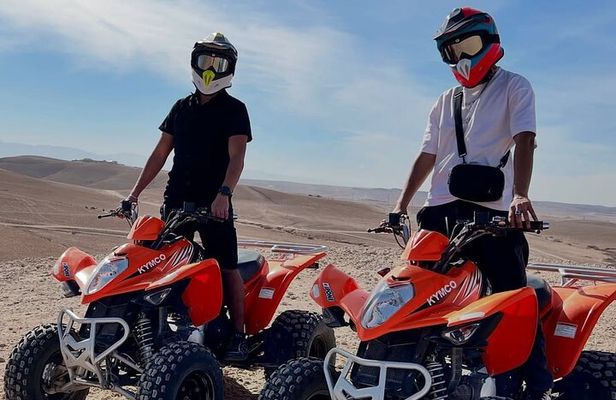 Agafay Desert Adventure by Quad Bike Half Day