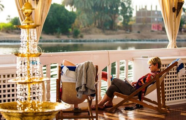 4 Days Dahabiya Nile Cruise from Aswan to Luxor with Sightseeing
