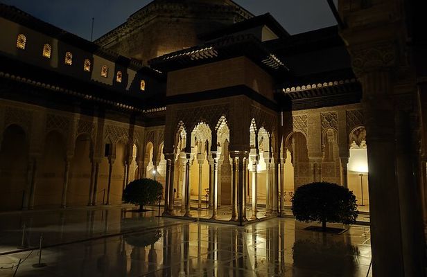 Private Night Tour of the Nasrid Palaces of the Alhambra 