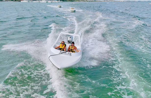 Speed Boat Tour and Snorkel Cancun