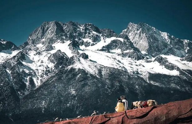 Jade Dragon Snow Mountain Glacier Cableway with Scenic Train Tour